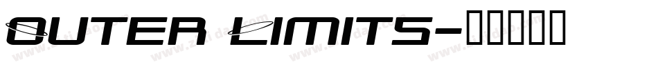 Outer Limits字体转换